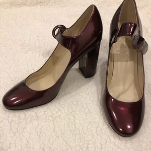 Marc Fisher Dark Red Shaylie Heels